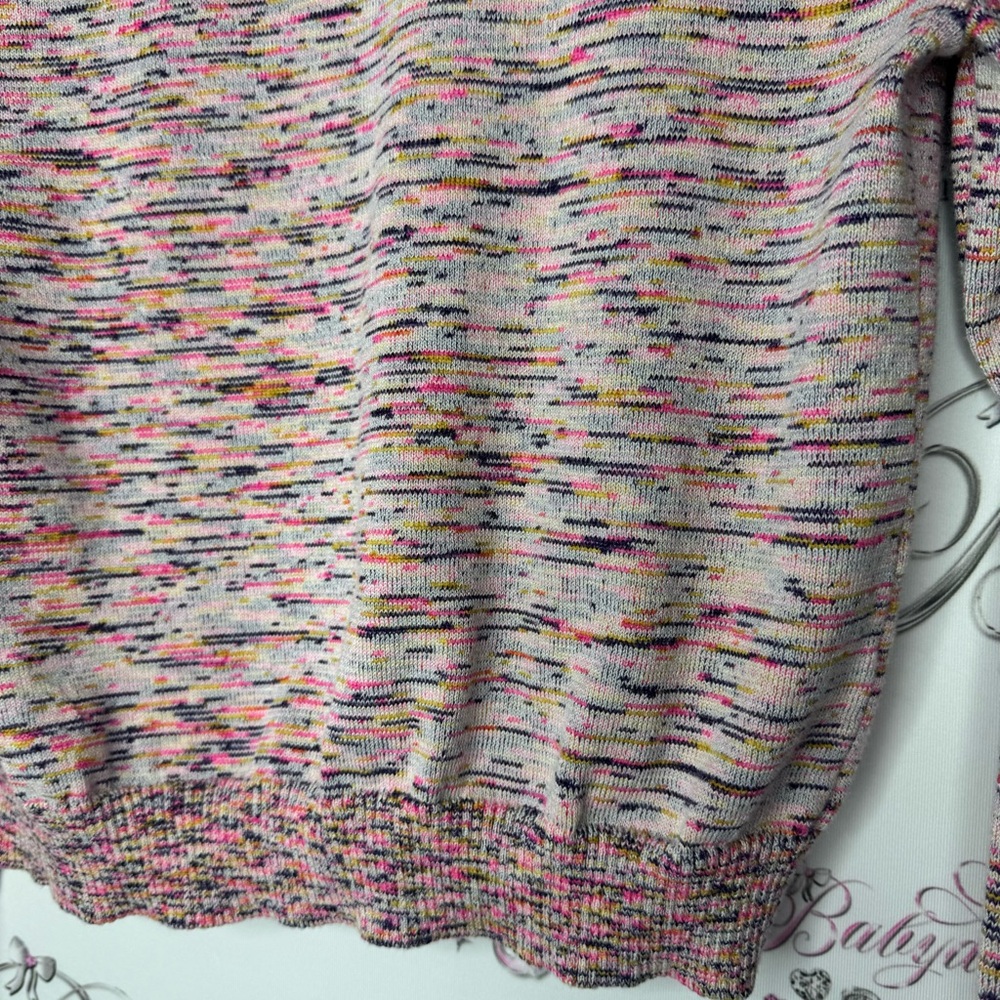 Greylin cardigan heathered rainbow 🌈 button up sweater pink soft stretchy BNWT - Picture 9 of 10